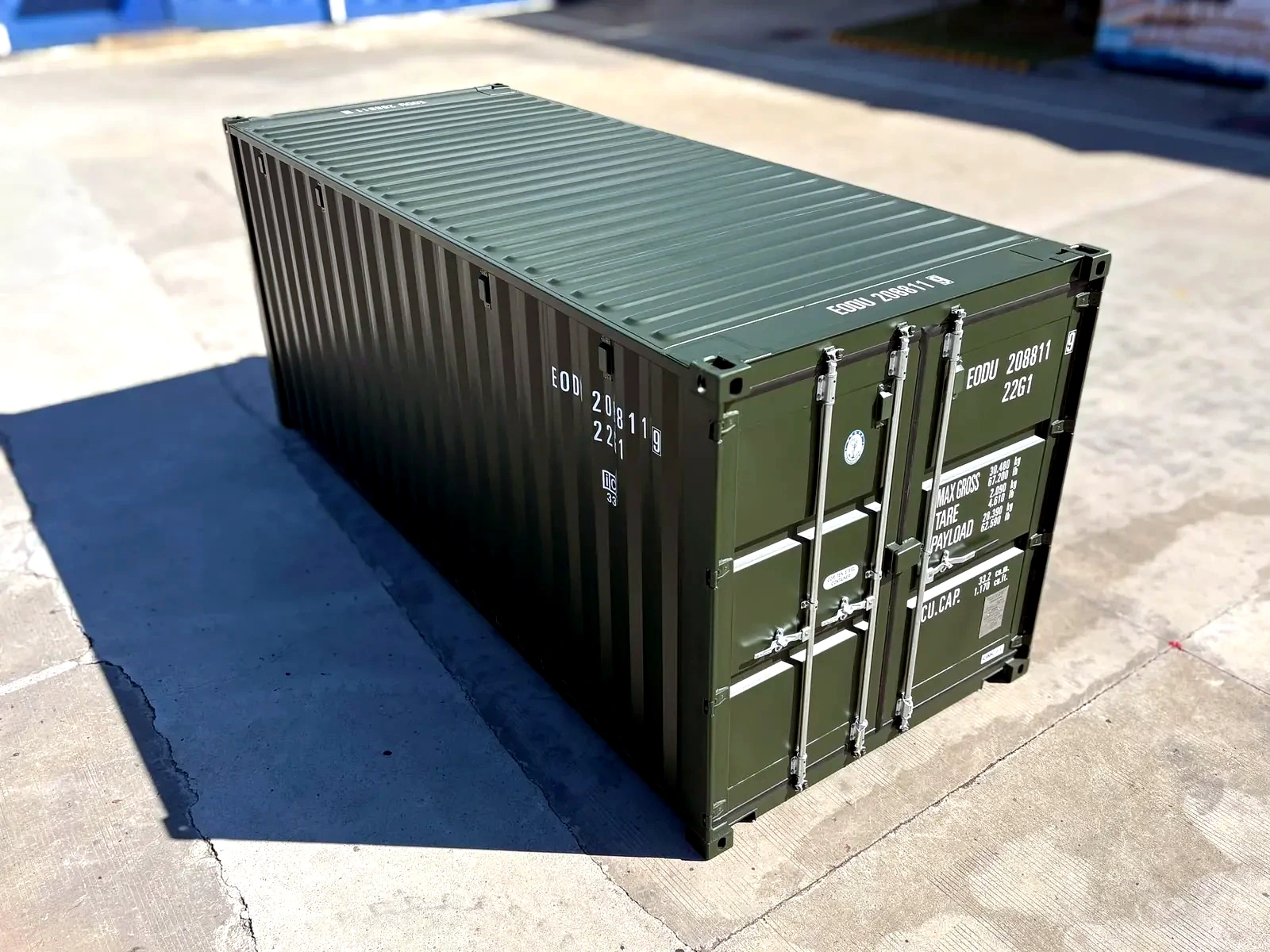 20ft Bottle Green Shipping Container