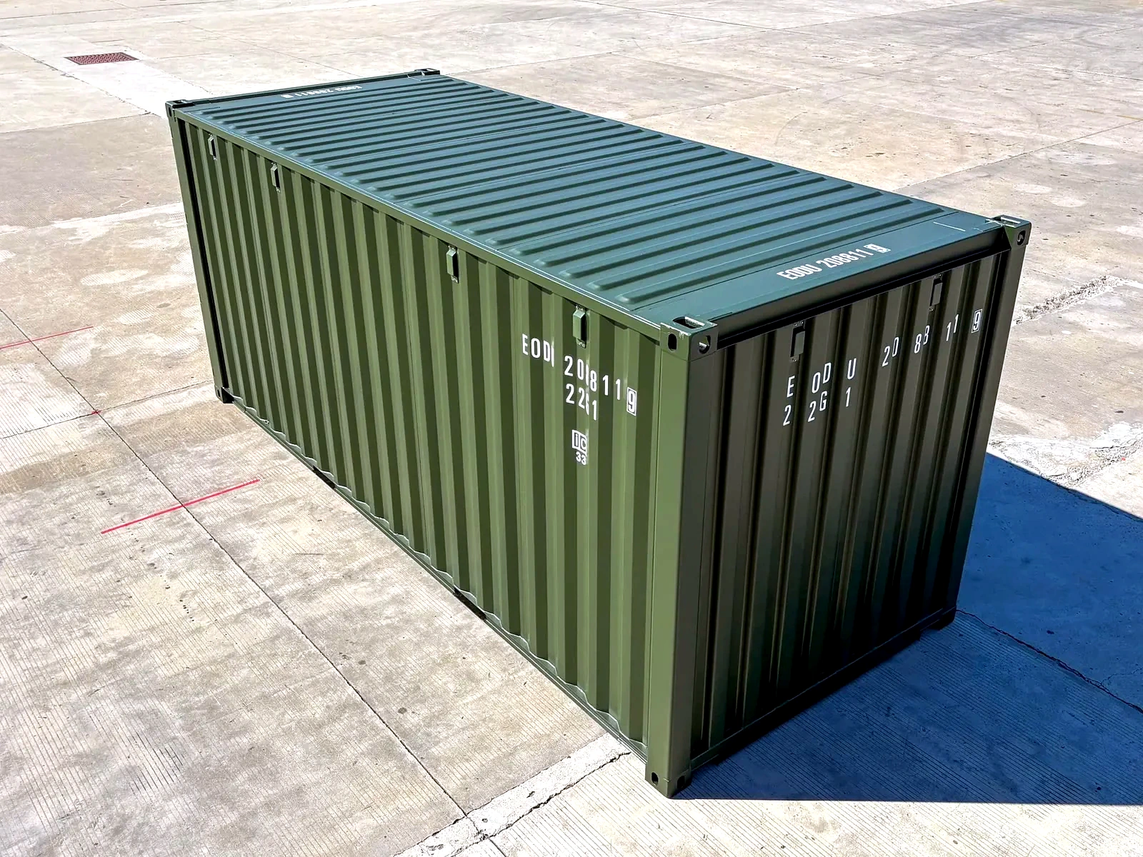 20ft Bottle Green Shipping Container