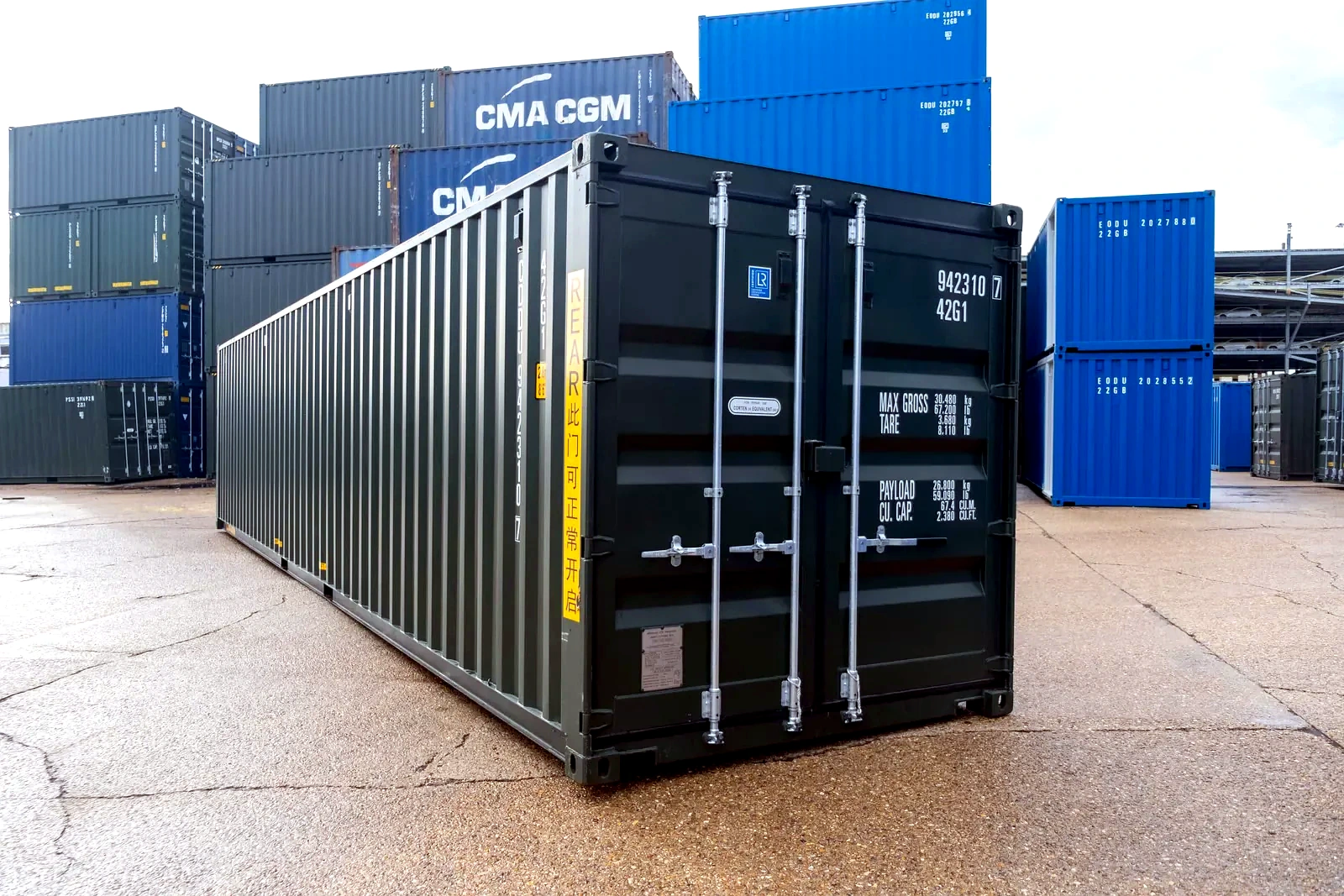 40ft Double Door Container