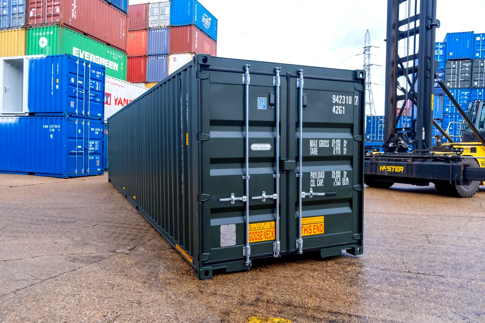 40ft Double Door Container