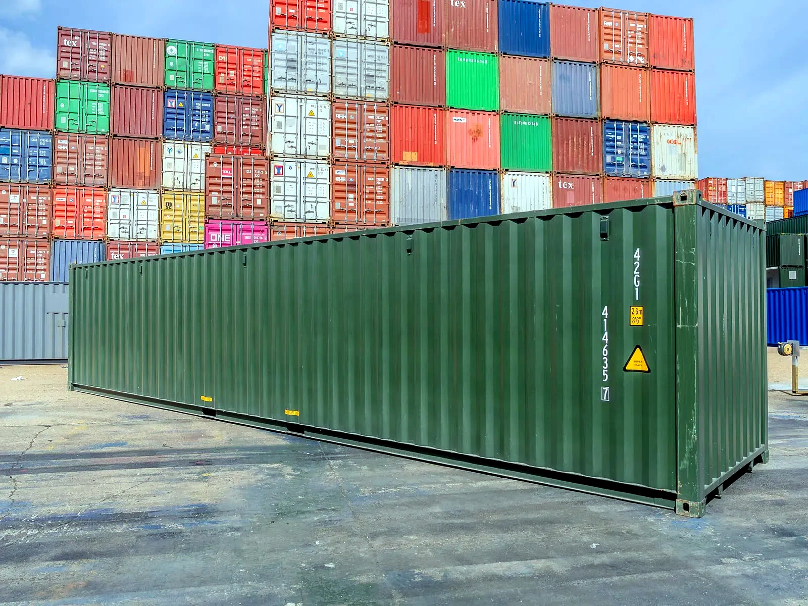 40ft Dry Van Container