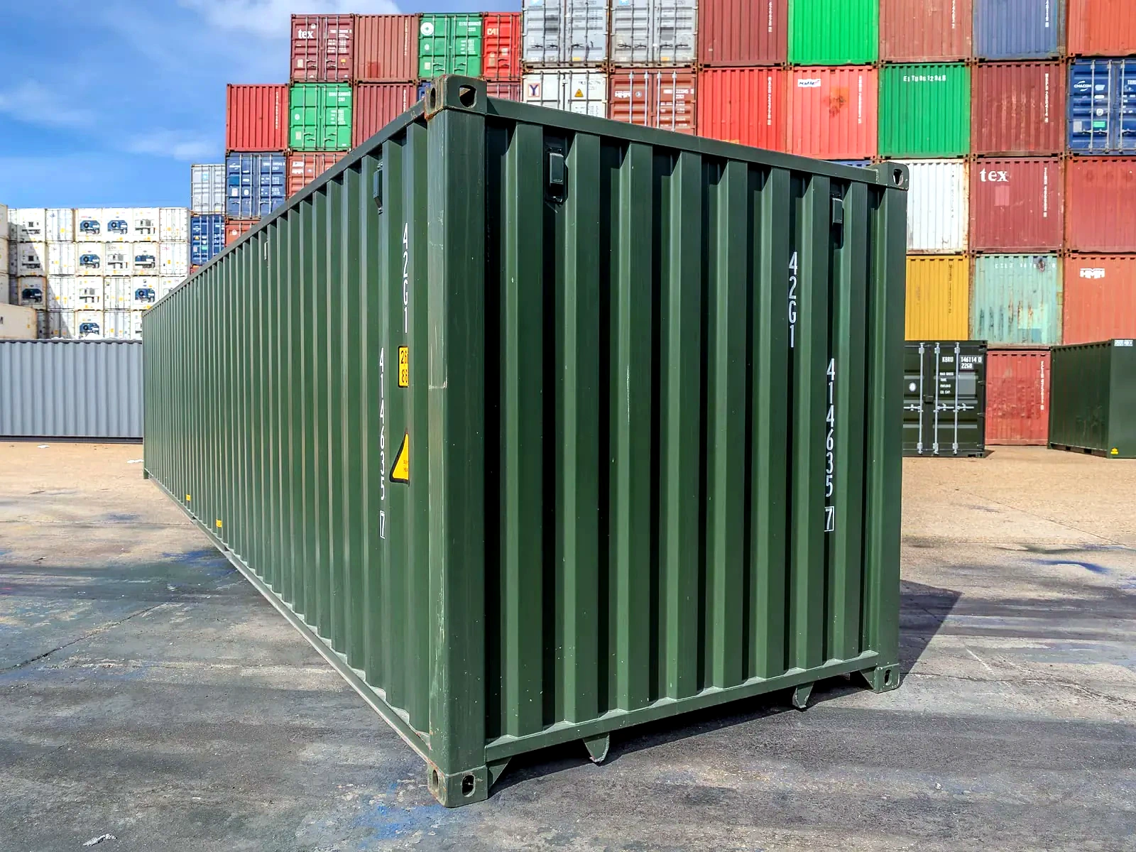 40ft Dry Van Container