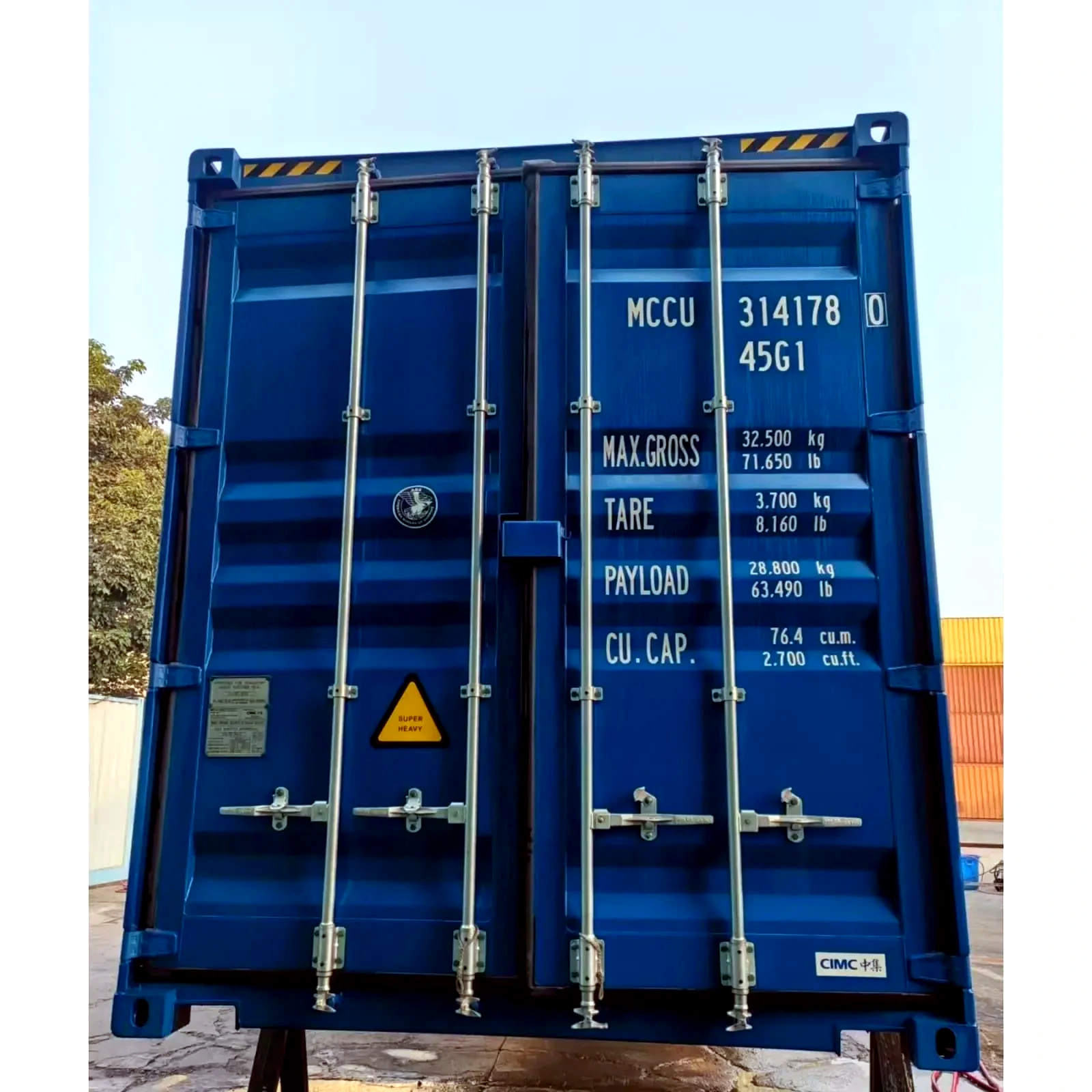 40ft HQ High Cube Shipping Container (One Trip)
