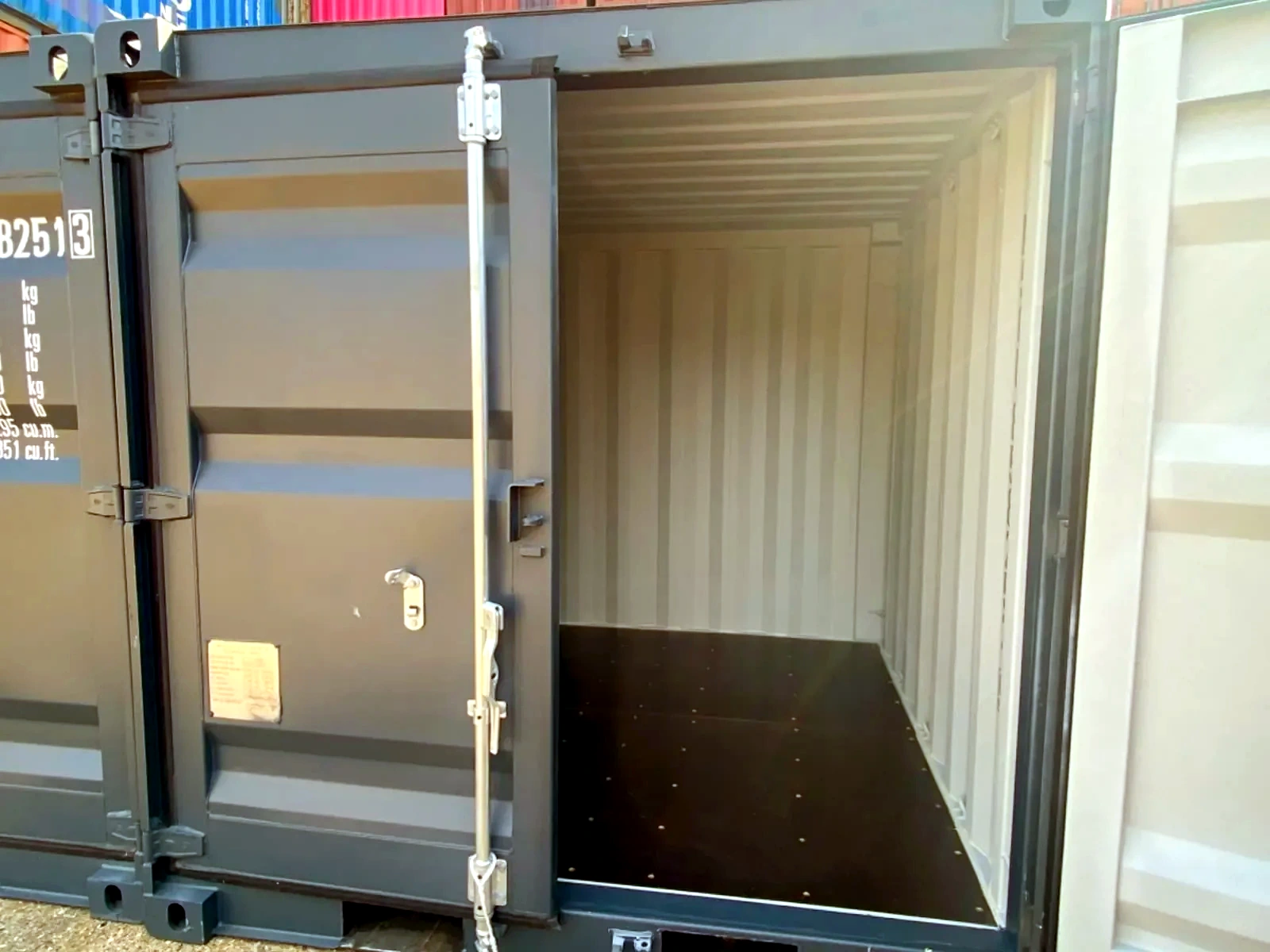 8ft Dry Van Containers