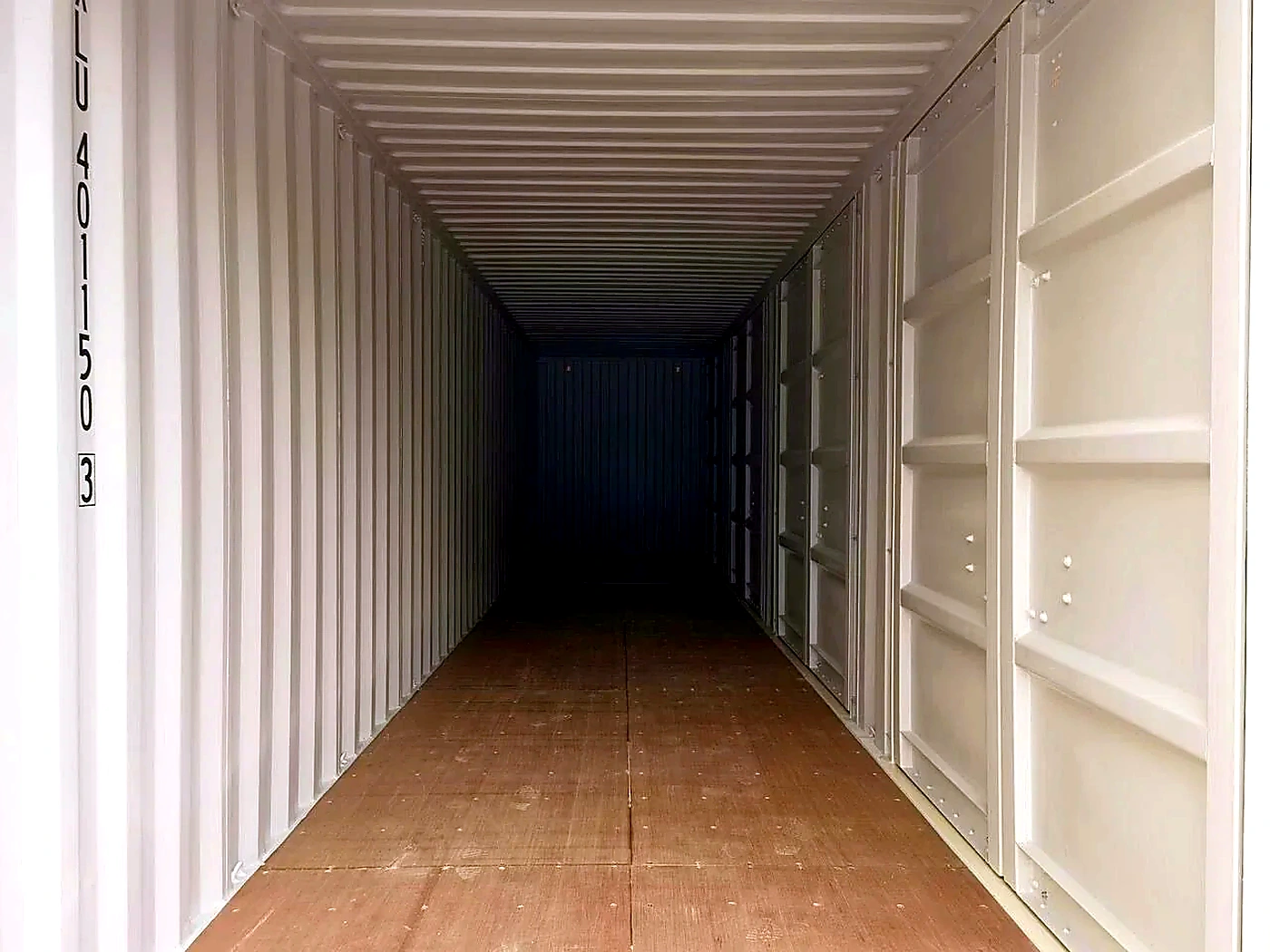 One Trip 40ft HC Open Side Container with 4 Doors