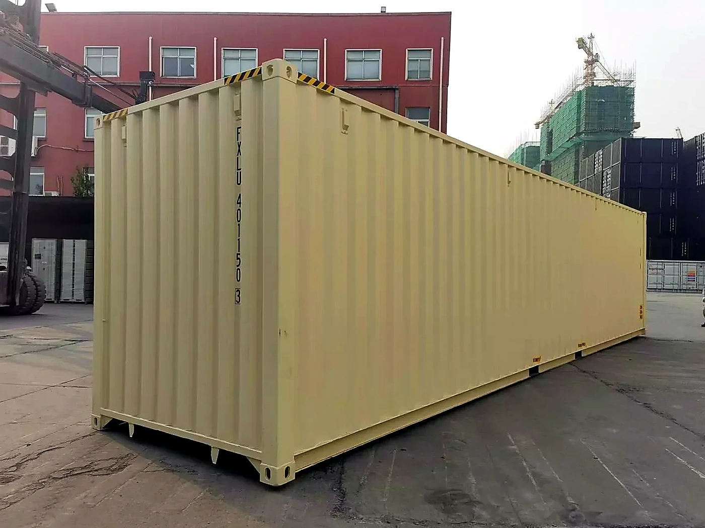 One Trip 40ft HC Open Side Container with 4 Doors