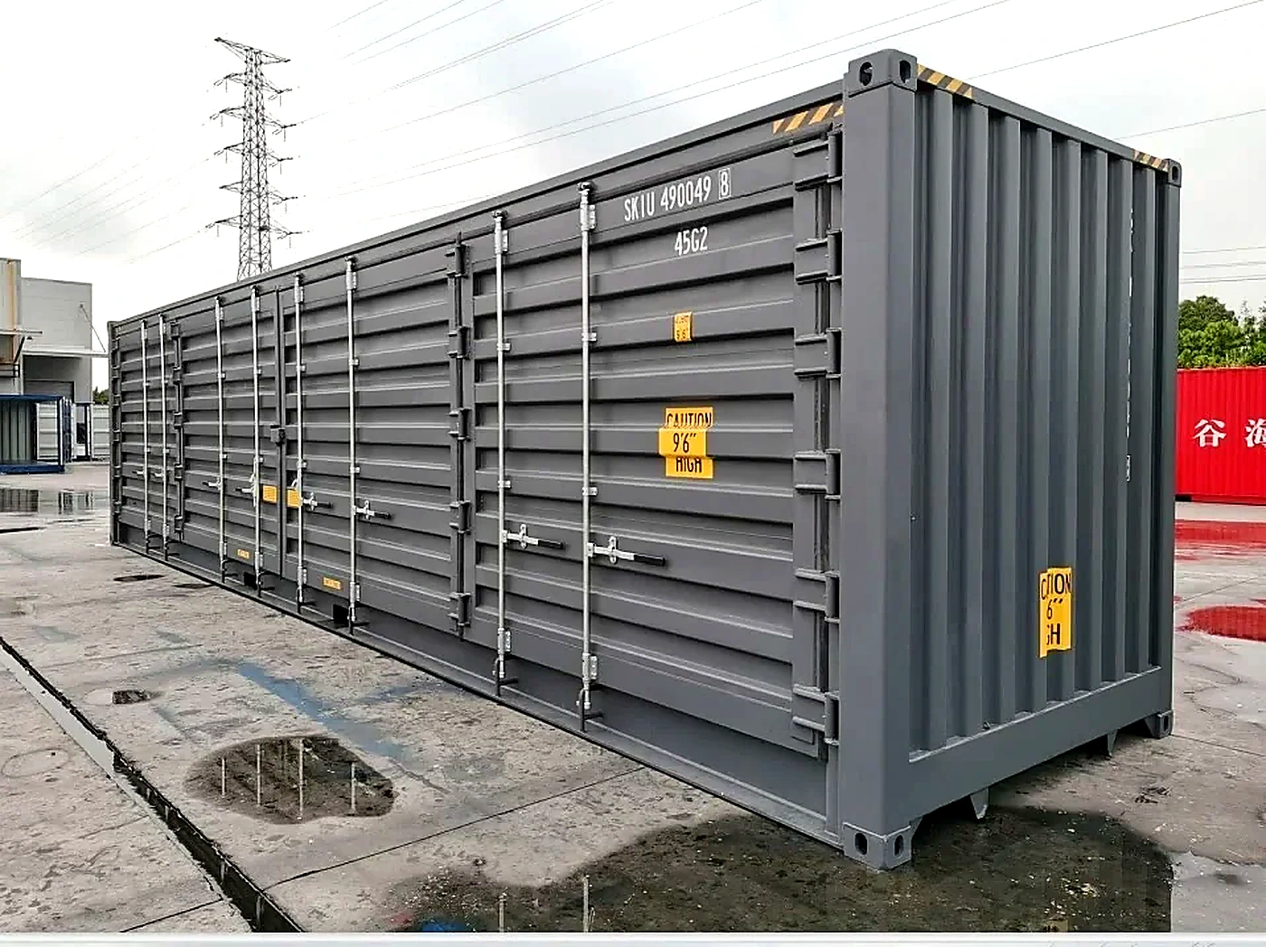One Trip 40ft HC Open Side Container – Full Side Opening