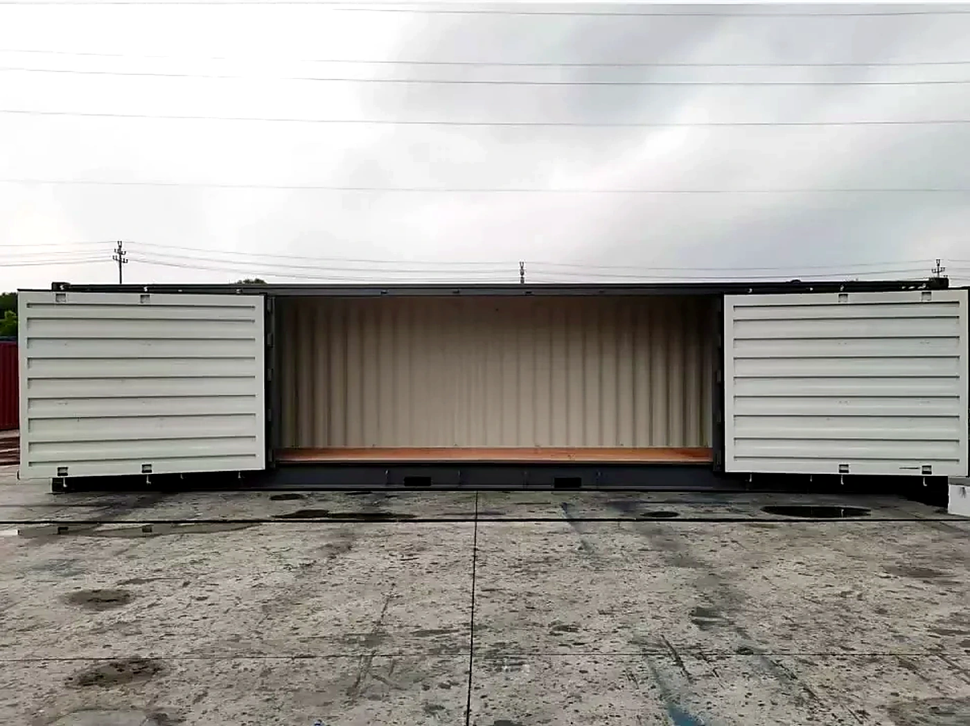 One Trip 40ft HC Open Side Container – Full Side Opening