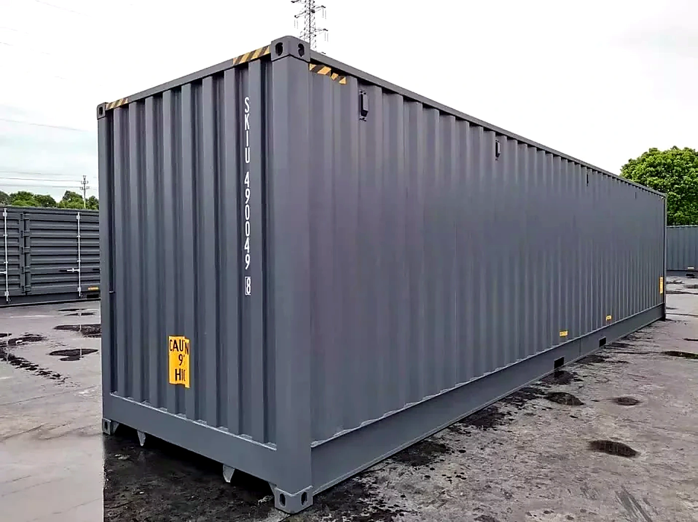 One Trip 40ft HC Open Side Container – Full Side Opening