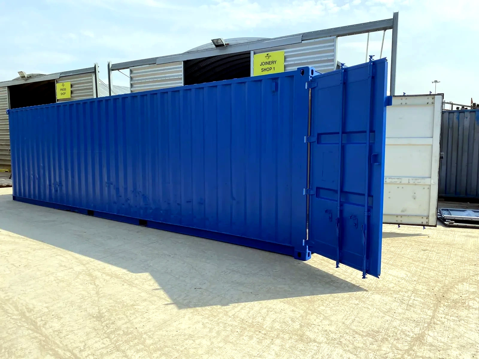 Used 30ft Cut Down Container