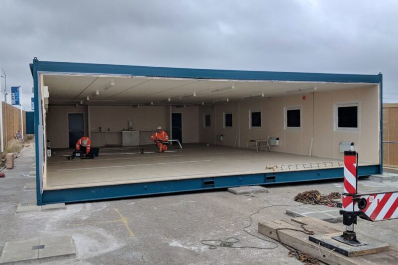 (3 Bay) Anti-Vandal Modular Building