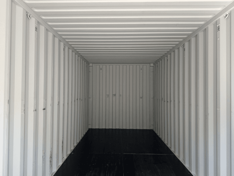 20 x 8 New Black Shipping / Storage Container