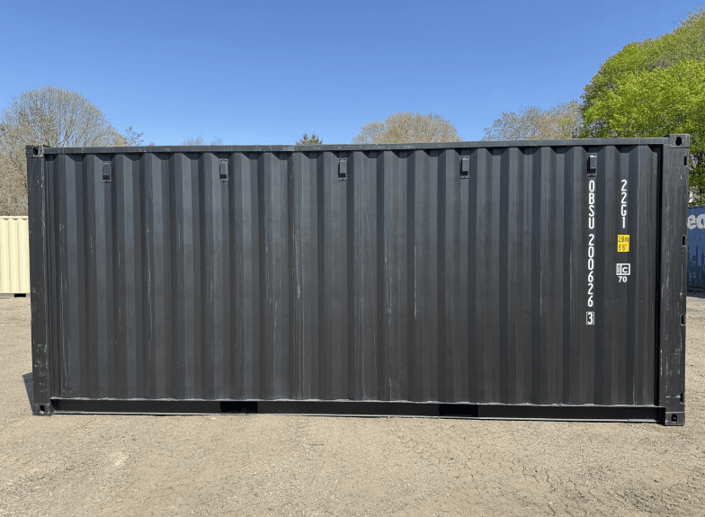 20 x 8 New Black Shipping / Storage Container