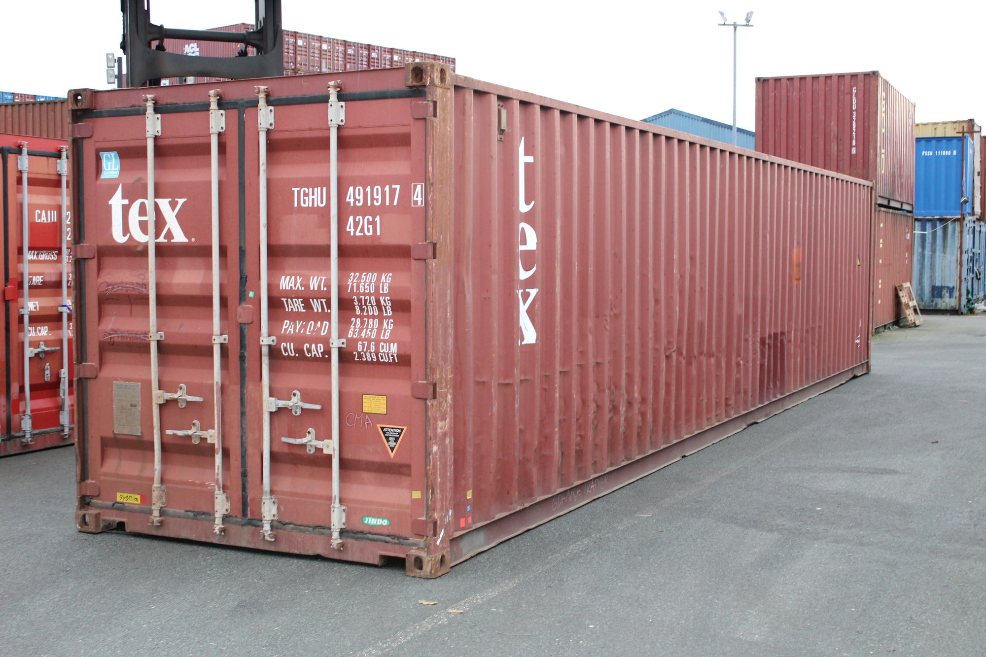 Used 40ft Shipping Containers For Sale 40ft S2 Doors