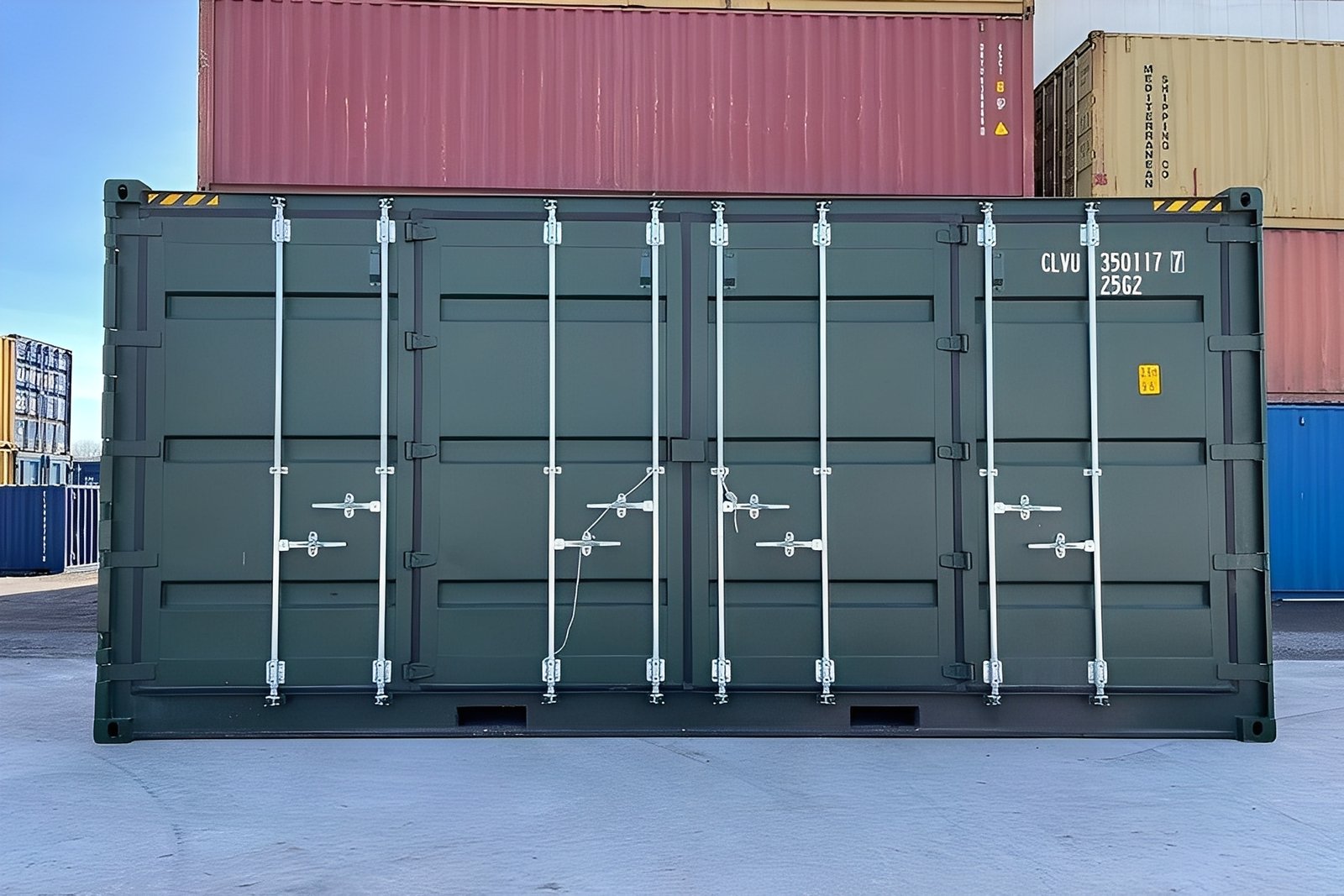 20Ft Open Side High Cube Container (9′ 6″ High)
