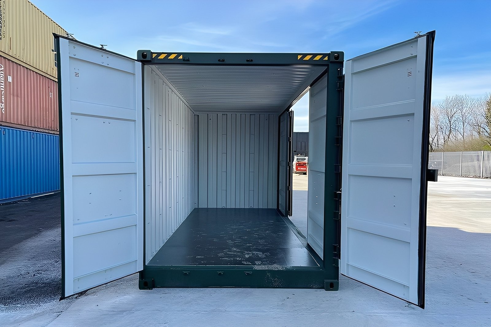 20Ft Open Side High Cube Container (9′ 6″ High)