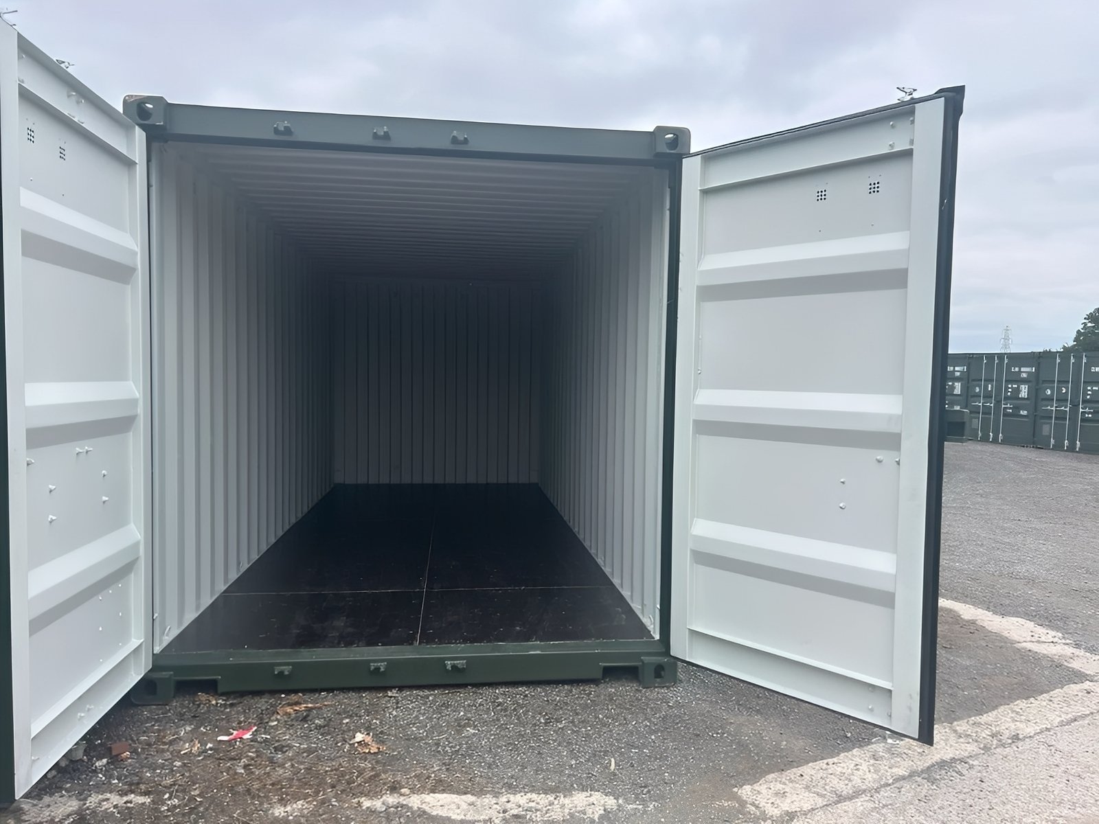 20Ft Shipping Container (One Trip) – Dark Green