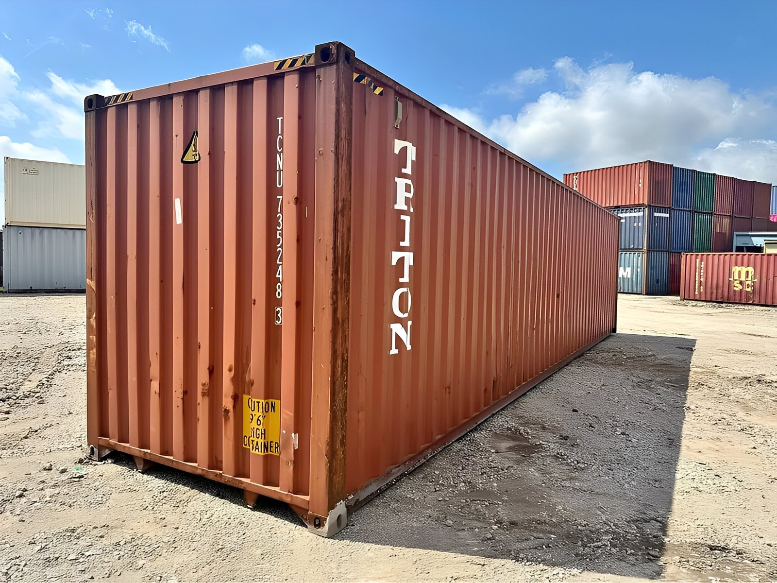 40ft Used High Cube Shipping Container – Wind & Watertight