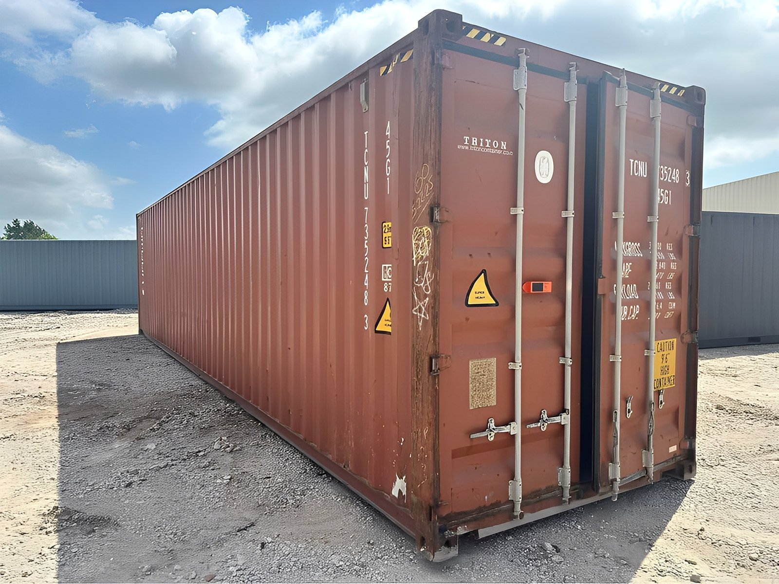 40ft Used High Cube Shipping Container – Wind & Watertight