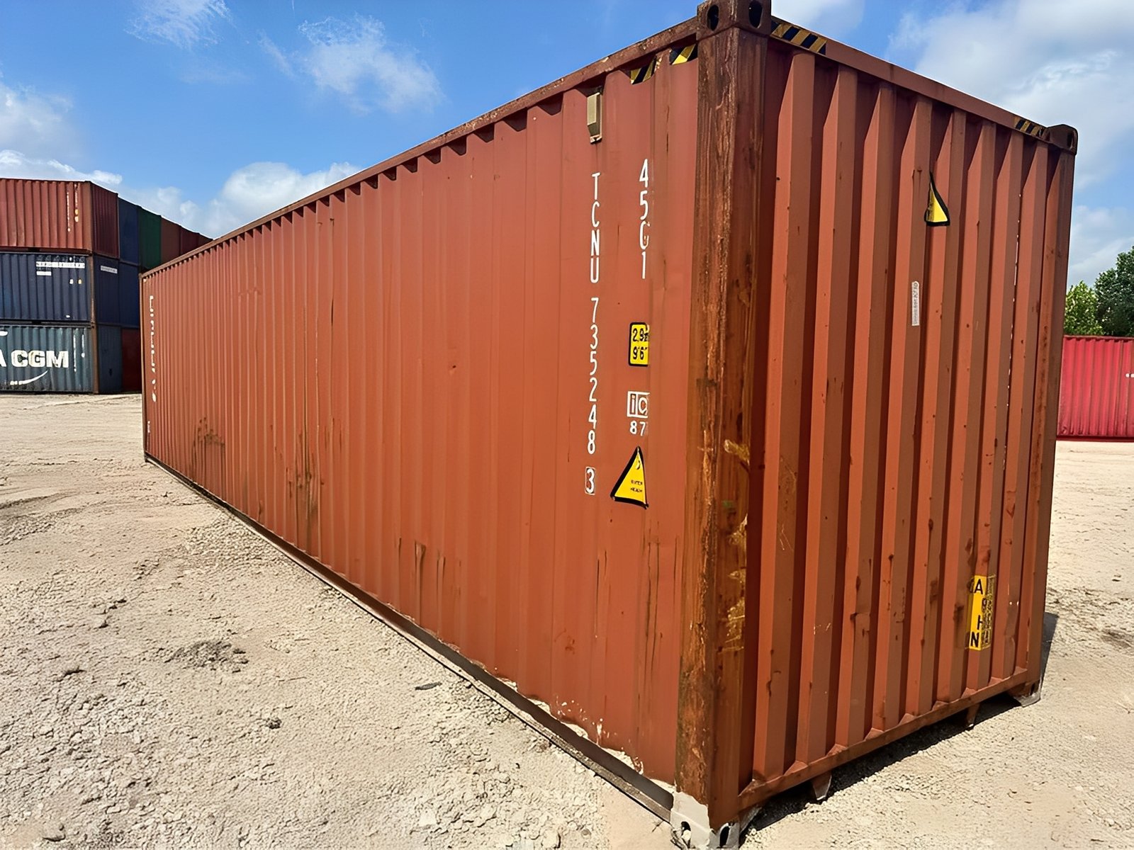 40ft Used High Cube Shipping Container – Wind & Watertight