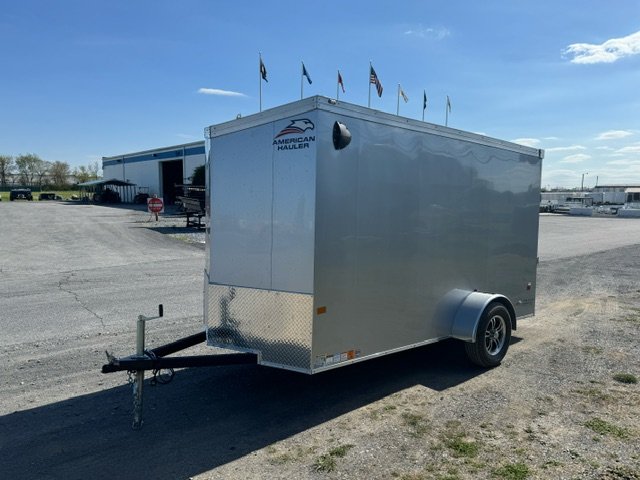American Hauler 6 x 12 Enclosed V-Nose Cargo Trailer