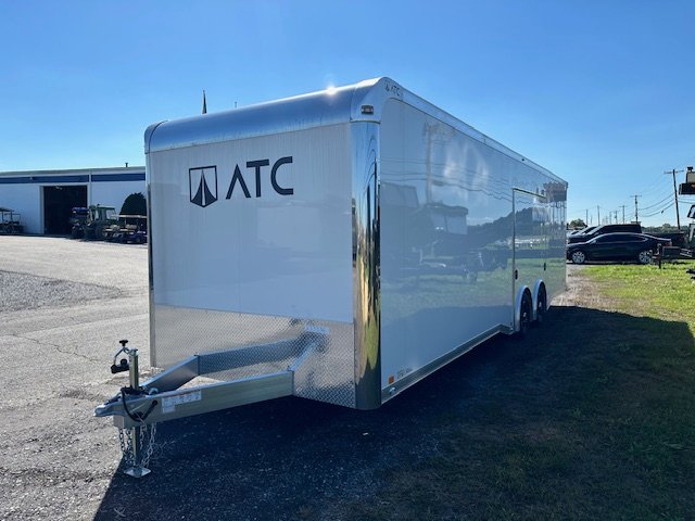 ATC 8.5 x 28 Enclosed Aluminum Car Trailer – Rear Spoiler