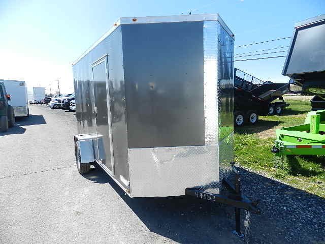 Diamond Cargo 6 x 12 Enclosed Trailer – Ramp Door