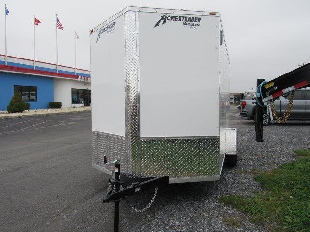 Homesteader 7 x 14 V-Nose Enclosed Trailer – 12″ Added Height